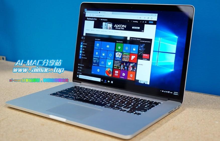 MacBook运行Windows10