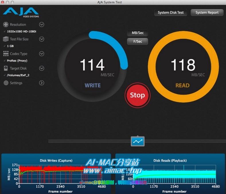 AJA System Test