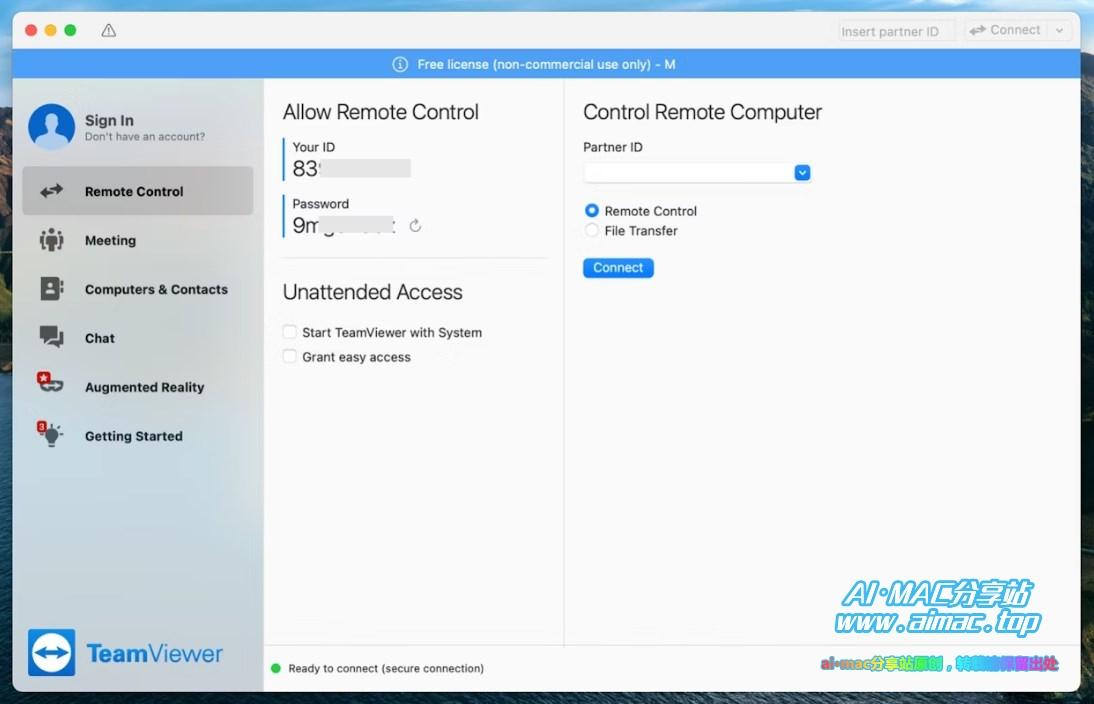 Mac版TeamViewer