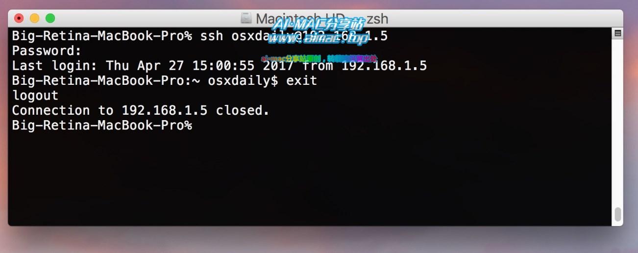 MacOS上有哪些好用的SSH客户端工具？